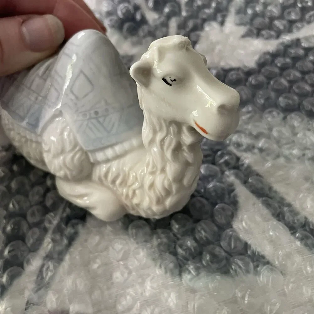 Navtivity Set 10 Piece Mary Joseph Jesus Wise Men Camel Cow Sheep